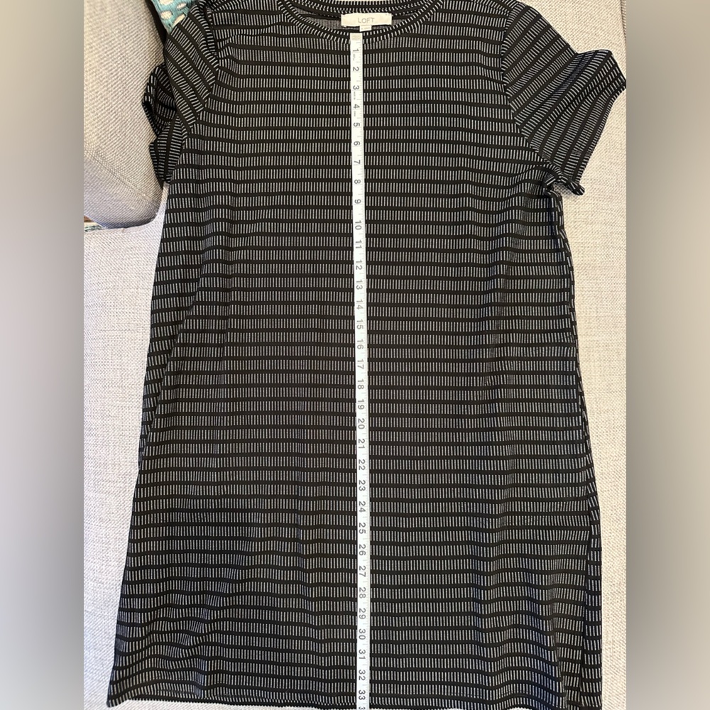 Black Patterned Dress - Picture 5 of 13